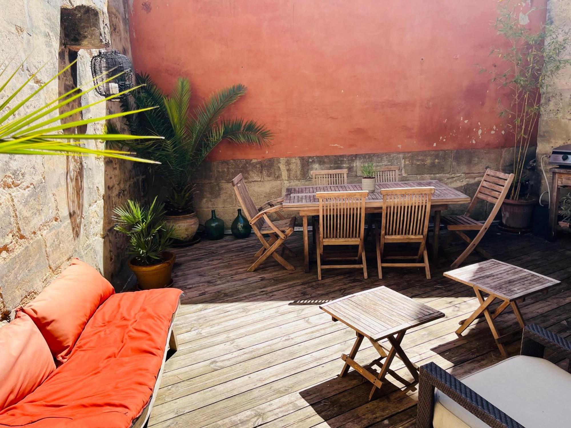 Bel Appartement Terrasse Бордо Екстериор снимка